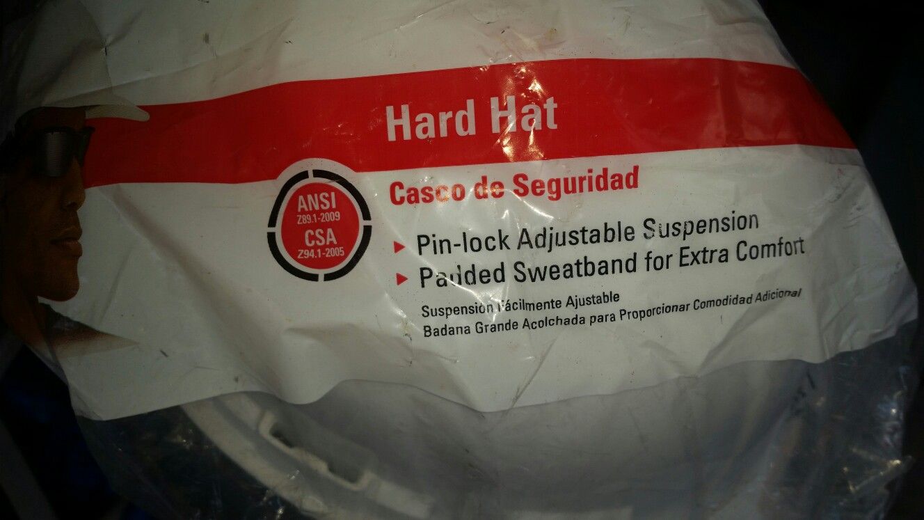 (2) hardhat 3M Casco de seguridad