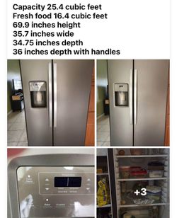 GE fridge