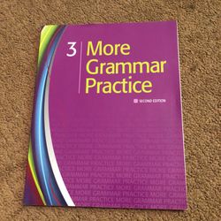 More Grammar Practice 3