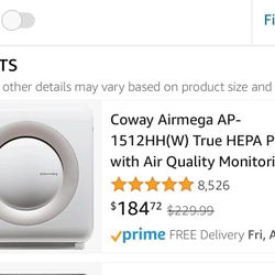 HEPA  Air Purifier $70 OBO 