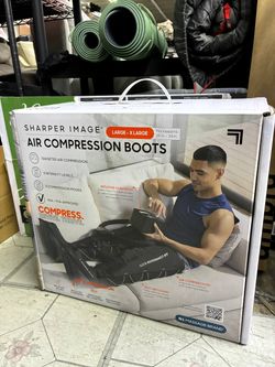 Sharper image air compression boots