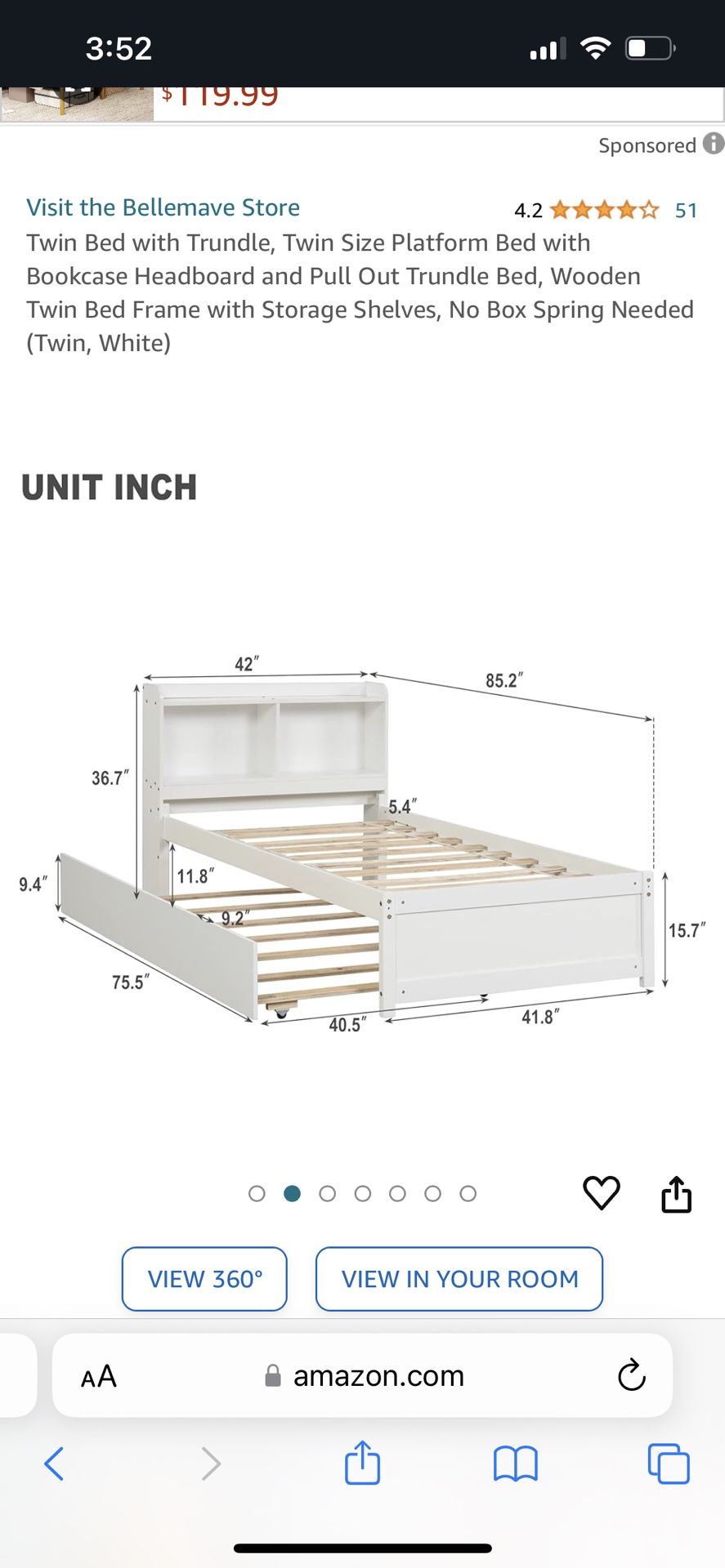 Twin Trundle Bed