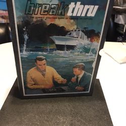 1968 3M Board Game “Breakthru” 100% Complete 