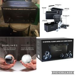 Berlinzo 8 crystal ice ball maker