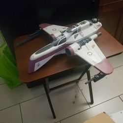 Hasbro Star Wars SAGA 2004 ARC-170 Fighter incomplete 