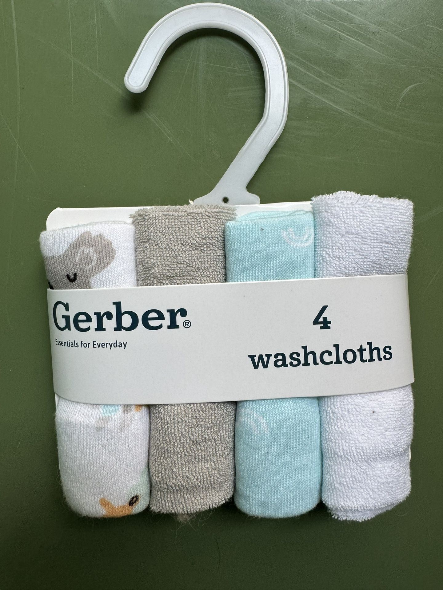 1 Pack Of 4 Washcloths