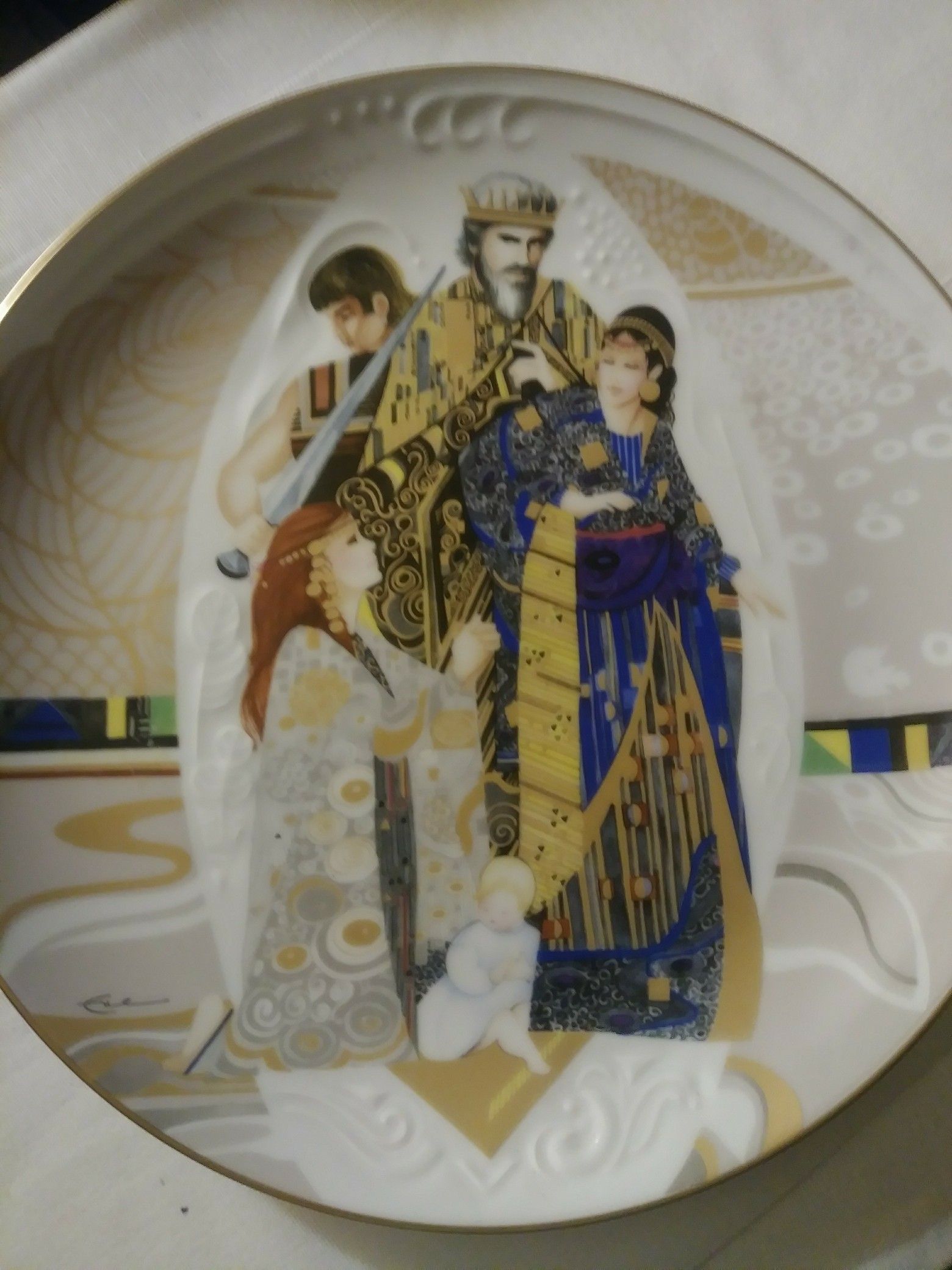 Plate, The Judgement of Solomon