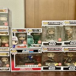 GameStop Exclusive Funko Pop Lot (10) Star Wars Animation Stranger Things And More…