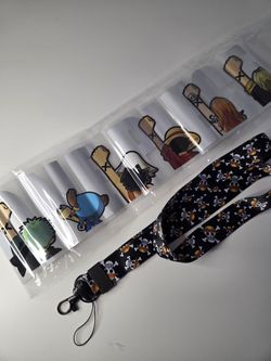 One Piece Car Decal And ID Holder 