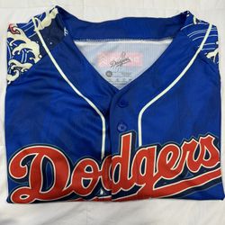 Los Angeles Dodgers Japanese Heritage Night Jersey Size XL