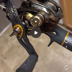 Team Lews Ti Baitcaster 