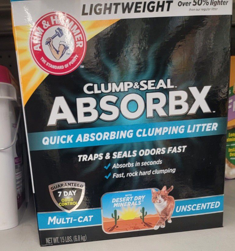 A&H Clump and Seal AbsorbX Cat Litter 