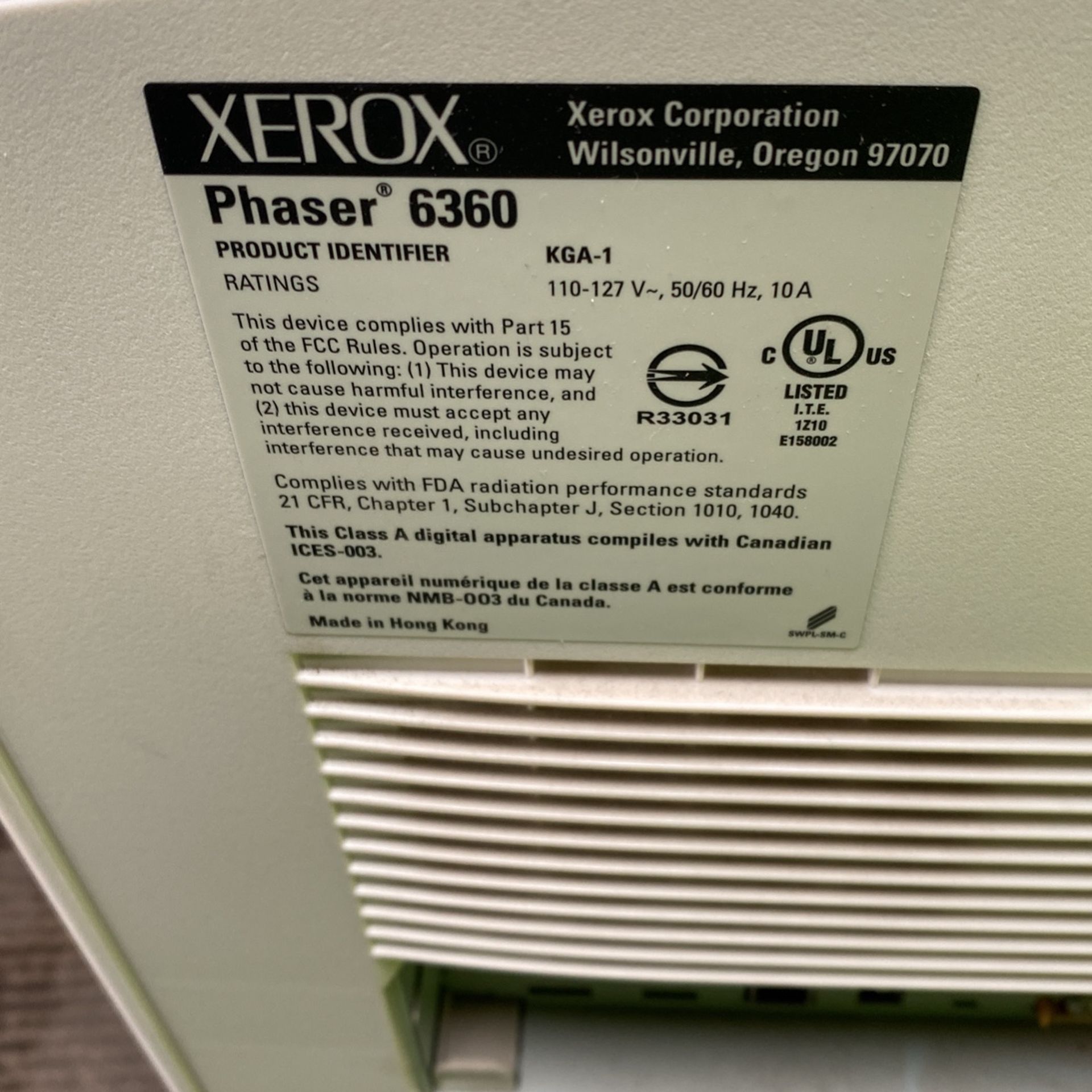 Xerox Printer For Sale