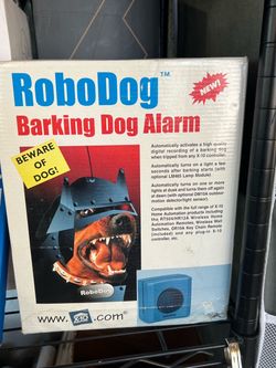 Antique RoboDog Barking Dog Alarm by X-10