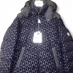 MONCLER Navy & Black Savoie Reversible Down Jacket