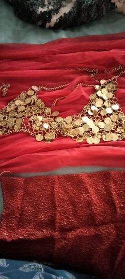  Belly Dance Outfit By Fredrick's Of Hollywood 