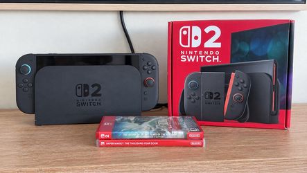 Nintendo switch 2 + paper Mario and Zelda