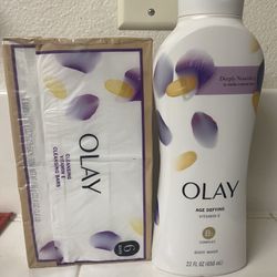 Olay Body Wash + Bars Soap 