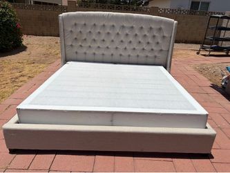 King size bed frame