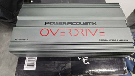 Power Acoustik Overdrive ODI-7500D Car Amplifier