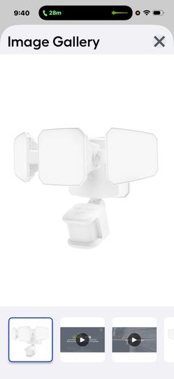 Koda 240-Degree 300-wattage Equivalente Hardwired LED With 3 Head motion Activated Flood Light With Timer 4200-Lumen