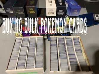 Bulk Pokemon cards