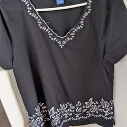 Karen Scott Top Size L
