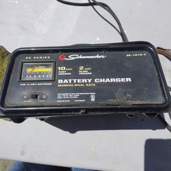 10 amp and 2 amp battery charger
