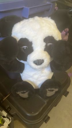 FurReal Plum The Curious Panda Cub Interactive Plush Toy Hasbro