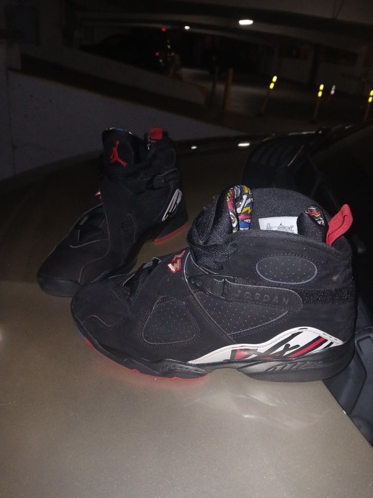 Retro Jordan 8 Playoffs  Size 9.5