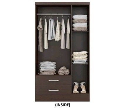 Closet Color Tabaco Rustic Or Grey Furniture