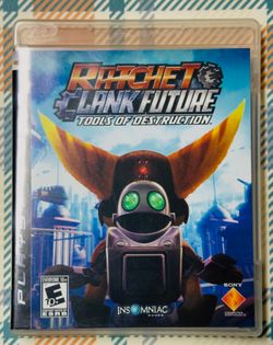 Ratchet & Clank Future: Tools For Destruction PS3 (PlayStation 3) Tested/Works