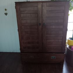 Large Brown Cabinet