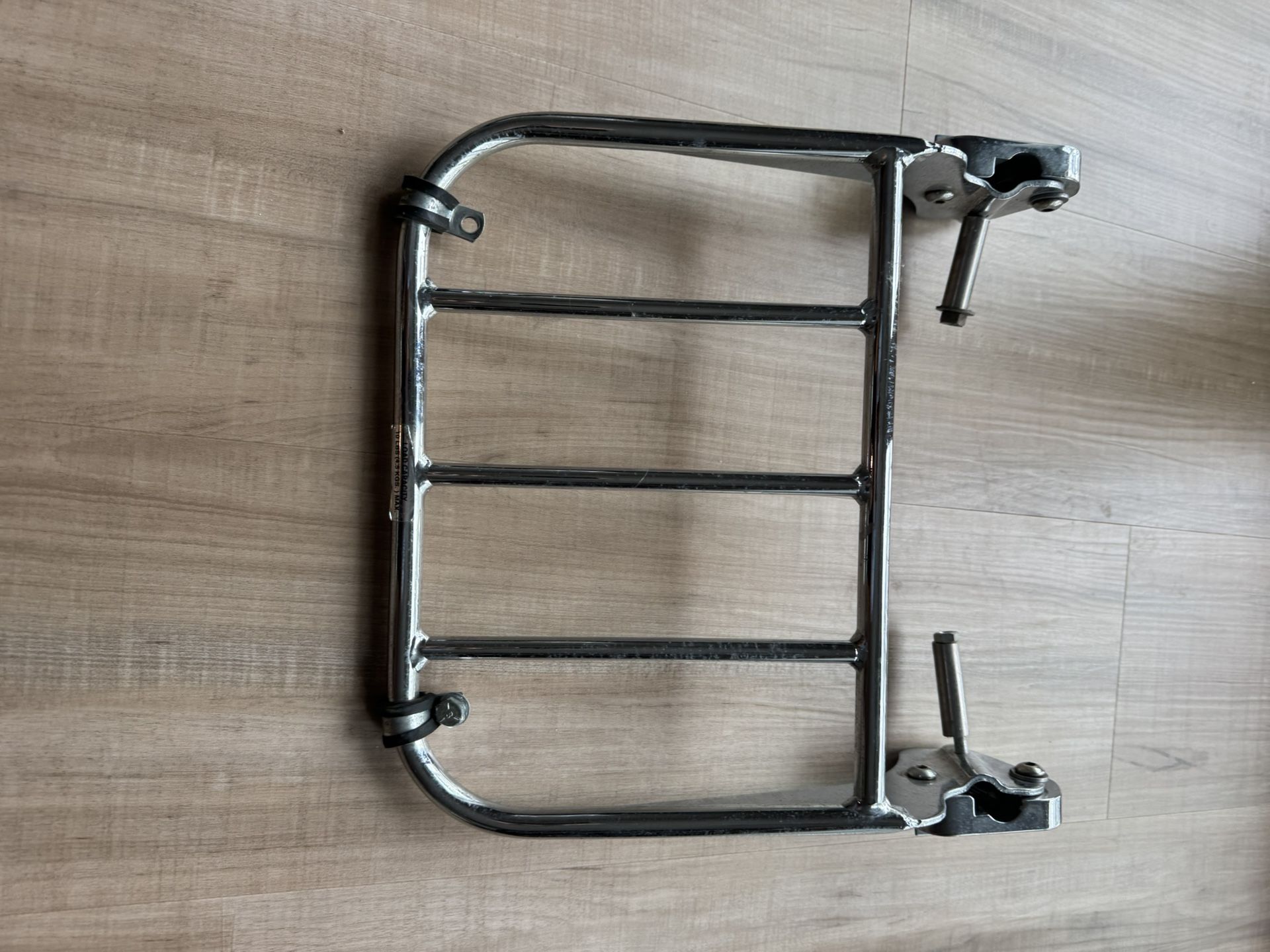 Motorcycle Chrome 5 Bar Sport Luggage Rack