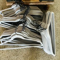 52 Velvet Grey Hangers