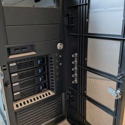 Server Case: 23" D X 7.5" W X 16.5 H