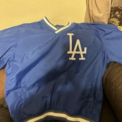 Dodgers Pull On Jacket