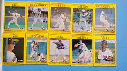 1991 Fleer Baseball Cards Lot of 10