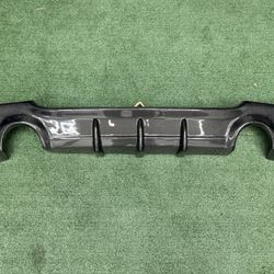 E92 335i 335is Carbon Fiber 3 Fin Style Diffuser 