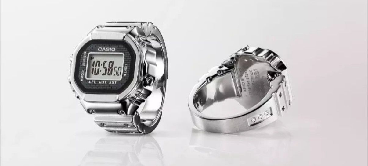 Casio Watch 50th Anniversary Casio Ring Watch - (CRW001-1) -