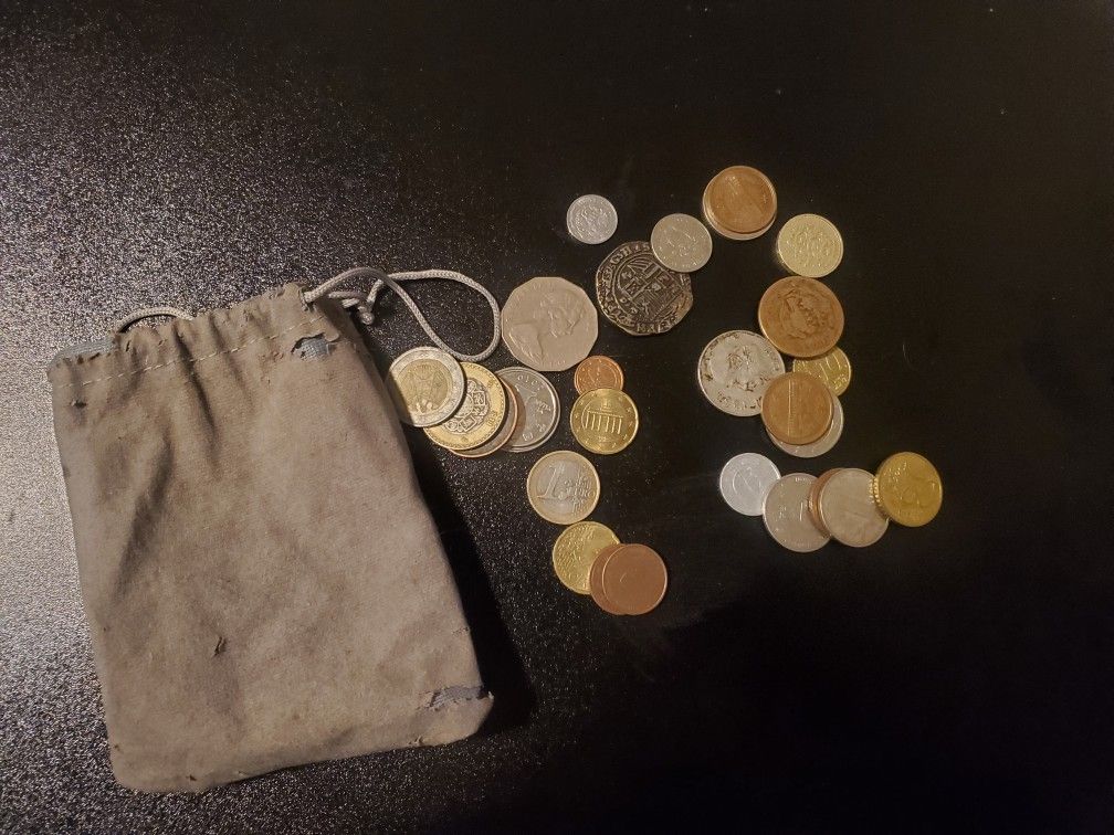 Small Bag Of Coins