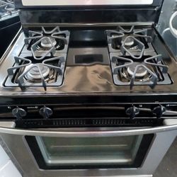 Whrilpool Gas Stove 4 Burners Stainless-Steel 