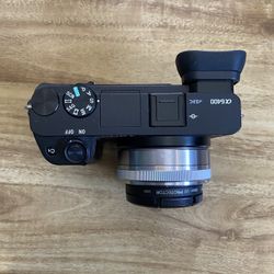 Sony A6400 W Lens (16MM/F2.8)
