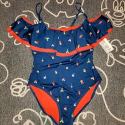 Disney Womans Mickey Mouse Bathing Suit XL