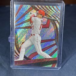 2022 Panini Revolution Shohei Ohtani Galactic Refractor 