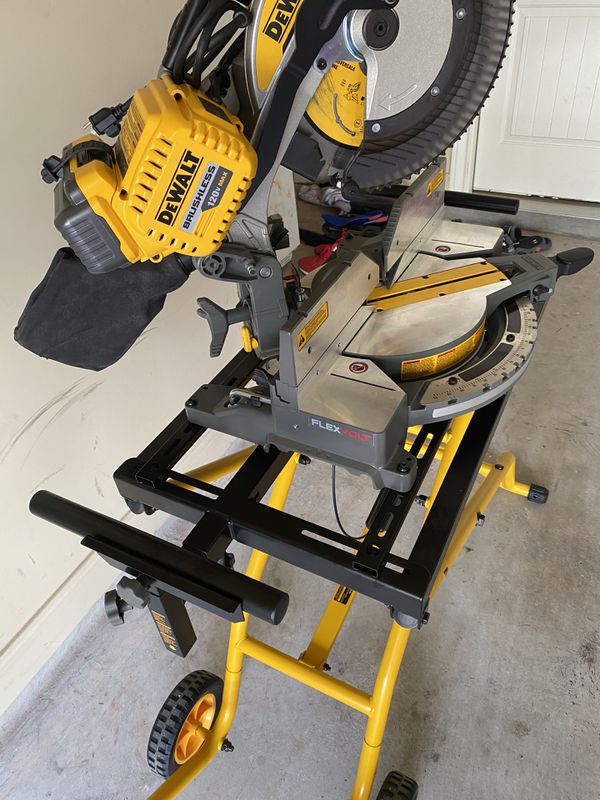 Dewalt FLEXVOLT 12” Dual Bevel Miter Saw w/AC Adapter (ToolOnly