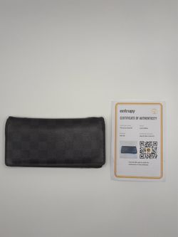 Louis Vuitton Black Leather Wallet
