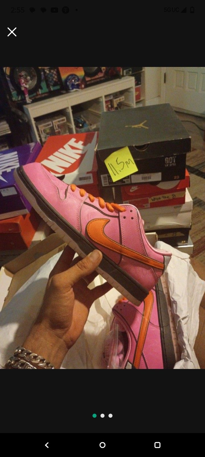 Nike SB Dunk Low Powerpuff Girls Blossom