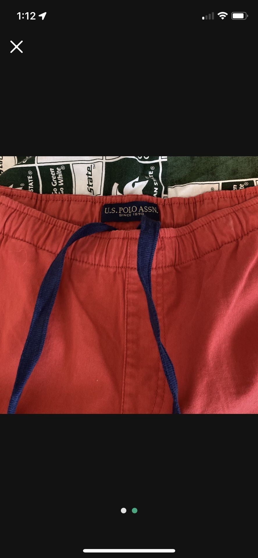 Ralph Lauren Red Shorts 