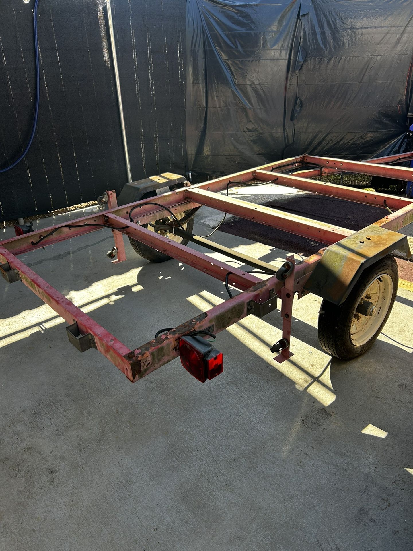 4x8 Folding Trailer With Certificate Of Origin